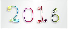 2016艺术字