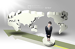 3D世界地圖