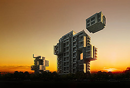 創(chuàng)意建筑效果圖