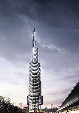 城市商業(yè)建筑效果圖