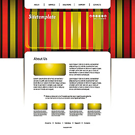 彩色條紋背景網(wǎng)站