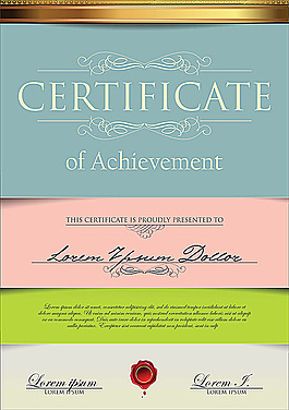 矢量證書設(shè)計(jì)