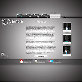 簡約商務網站設計