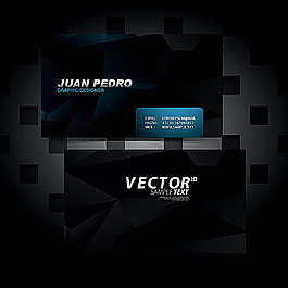 黑色名片設(shè)計