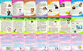 計劃生育展板模板