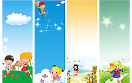 幼儿园展板 幼儿园卡通素材