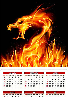 2012年掛歷