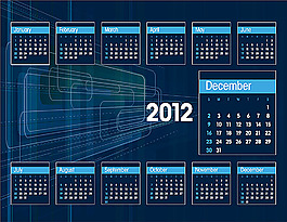2012年日歷