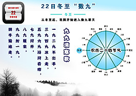 冬至數九歌