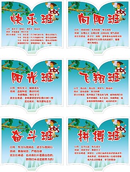 小學(xué)班級標(biāo)牌