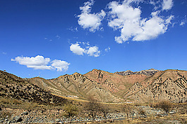 荒山背景素材
