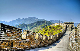 長城城墻背景