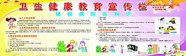衛(wèi)生健康教育宣傳欄
