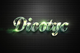 dicotyc发光字