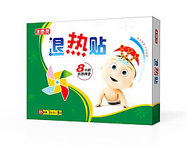 退熱貼包裝設計