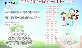 保護環境宣傳報圖片