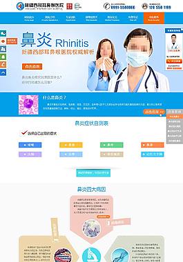 急慢性鼻炎治療專題網頁設計