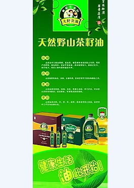 天然野生茶籽油