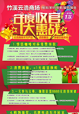 商場(chǎng)活動(dòng)細(xì)節(jié)