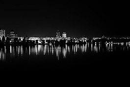漂亮的城市夜景
