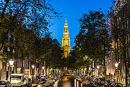 阿姆斯特丹夜景