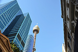 写字楼建筑风景