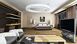 開放式臥室裝修設(shè)計