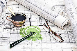 眼鏡制圖工具與平面圖