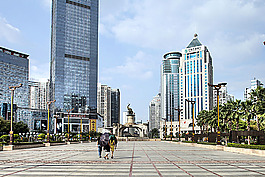 美麗城市廣場風景