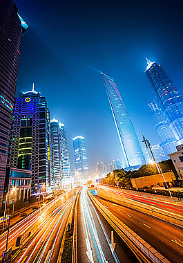上海公路風景