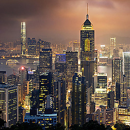 美丽城市夜景
