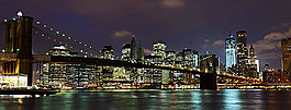 海濱城市夜景