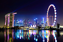 唯美城市夜景