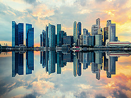 夕陽風景