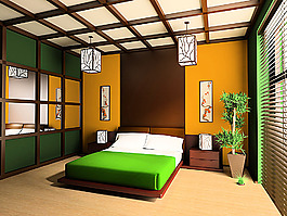 臥室室內(nèi)設(shè)計效果