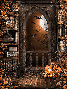 恐怖城堡北京素材