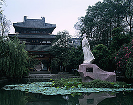 古代人物建筑