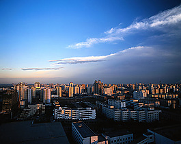 现代城市风景摄影