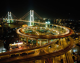 高速路夜景