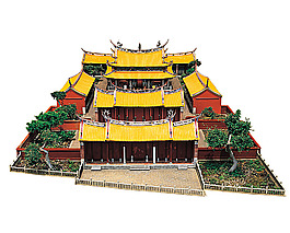 古建筑群高清攝影圖