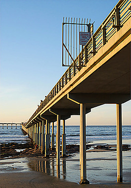 海上觀景橋攝影