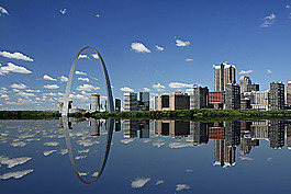 海邊城市風(fēng)景