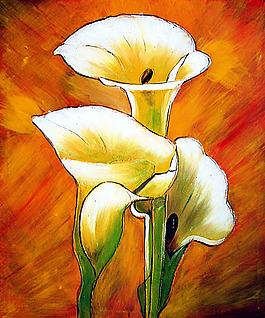 花卉無(wú)框畫(huà)