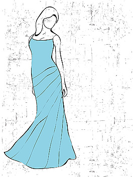性感美女插画