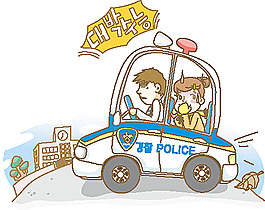 偷開警車的大學生