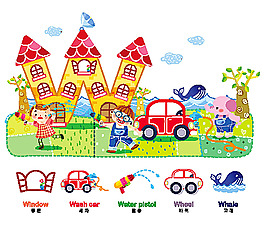 汽車與孩子