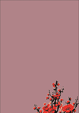 矢量梅花圖
