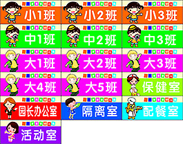 幼兒園班牌