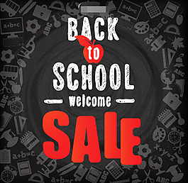 黑色school矢量素材