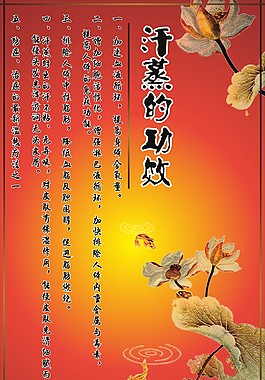 汗蒸功效